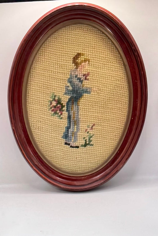 Vintage Oval Picture